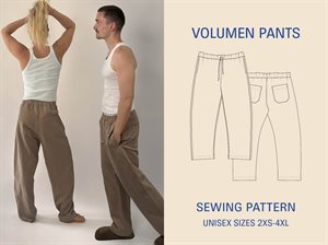 Wardrobe By Me snitmønster - Volume Pants Unisex
